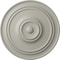 Ekena Millwork Classic Ceiling Medallion (For Canopies up to 5 1/2"), Hnd-Painted Pot of Cream, 21 7/8"OD x 2 3/8"P CM22CLPCF - alternate 1